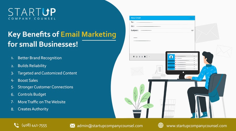 Key benefits of email marketing for small businesses